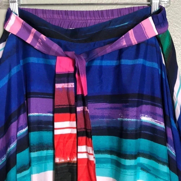 FLINT & MOSS Multi Color Pocket Skirt 36” LONG - Picture 2 of 6